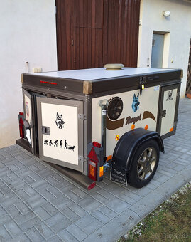 WT Metall, TH3/ROY1 přívěsný vozík pro psy - 12