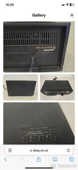 Prodám Panasonic  national stereo cassette deck612. - 12