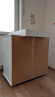Přebalovací komoda Klups Safari Žirafa bílá - 12
