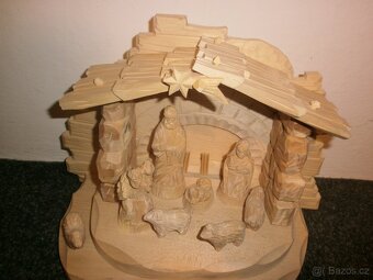 Český dřevěný betlém 14B8 - 12