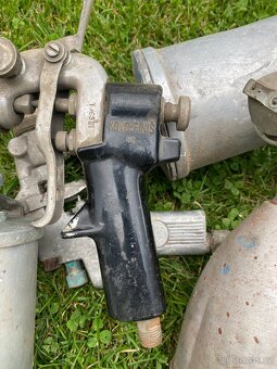 stříkací pistole malířská lakýrnická pistole stará - 12