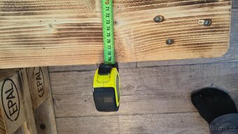 Prodám bytelnou paletovou postel EUR - 12