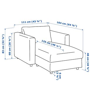 Sedací souprava Ikea Vimle - 12
