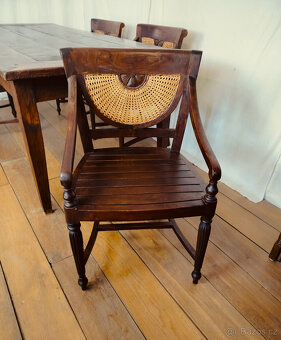 Jídelní stůl rustikální TEAK - 12