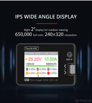 Nabíječka ToolkitRC M7 s balancérem Nová Doprava ZDARMA - 12