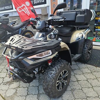 Linhai 500 4x4 Promax,naviják,tažné,naj. 310km,ČR - 12