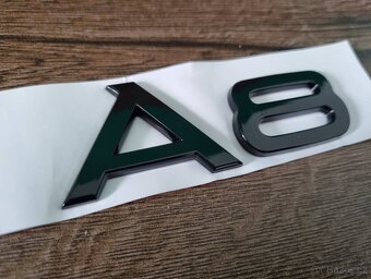 AUDI chromove znaky loga AUDI kruhy - 12