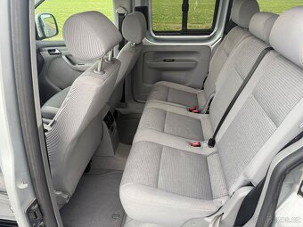 Volkswagen Caddy 1.9TDI bez koroze a originál bez DPF - 12