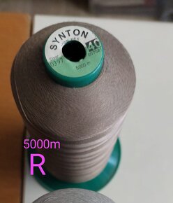 Nitě Synton 100% polyester (5000m,1200m) - 12