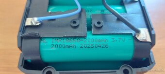 Aku Rázový utahovák+2aku(Ne Makita 18V)+nabíječka, nové. - 12