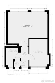 Pronájem bytu 1+1, Osadní, Holešovice, 47 m2 - 12