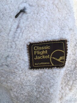 Army Letecká kožená bunda s kožíškem - 12