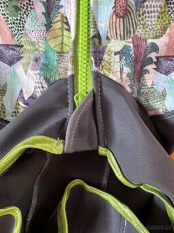 Softshell komplet tmavě šedý- stromy - 12