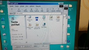 Staré PC Windows 98SE CZ, 128 mb RAM, 433 mhz - Socket 370 - 12