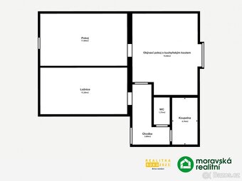 Prodej nového bytu 3+kk s parkovacím stáním a dvorkem ve Vém - 12