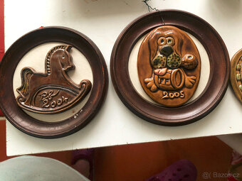 Staré talíře na zeď - 12