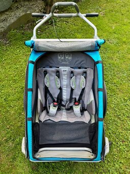 Chariot CX2 vč. setu pro kolo a běh/brusle - 12
