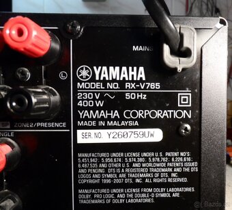 YAMAHA RX-V765 - 12