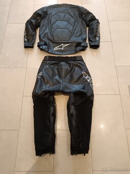 Alpinestars Gp Plus-Pánská kožená moto kombinéza, dvoudílná - 12