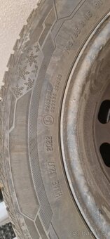 4x kompletní kolo penu 195/65 r15 + disky 5x100 ET38 - 12