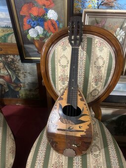 Starobylá mandolína Marcelli  Made in Germany - 12