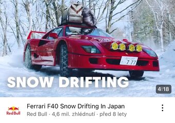 1:18 Ferrari F40 Japan Snow Drifting - 12