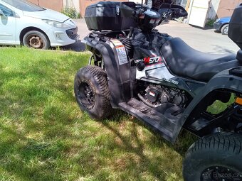 Čtyrkolka LINHAI M570L EPS EFI E5 - 12