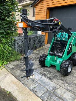 Hydraulický půdní vrták profi Wolverine USA, mininakladač - 12
