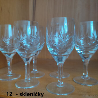 Broušené sklo z roku 1950 - 12