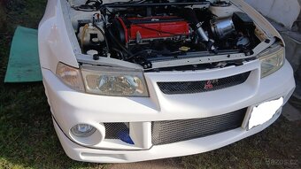Mitsubishi Lancer EVO 6 LHD 1999 bílé pěkné, ČR SPZ - 12