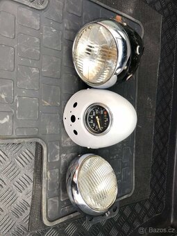 Zadní světlo odrážka žárovka rámeček předního světla - 12