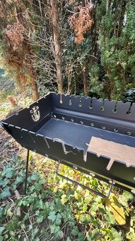 Gril na špízy(mangal)– skládací konstrukce, 3 velikosti - 12
