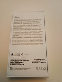 iPhone 14, 256 GB, modrý –velmi dobrý stav, s příslušenstvím - 12