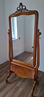 Zrcadlo dub Starožitné - 12