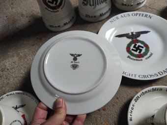 Porcelán,talíře,korbely a další - 12
