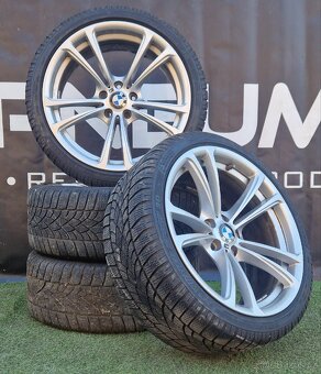 5x120 R20 bmw styling 409 F10 M5+❄️ zimní pneu ZÁNOVNÍ STAV - 12