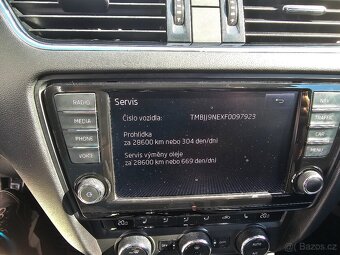 Octavia III 2,0TDi 110KW ELEGANCE 2015 NAVI  VYHŘ.SEDA  ALU - 12