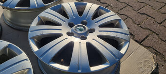 Alu kola originál Škoda Superb 5x112 6x17 ET45 3T0 601 025 J - 12