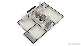 Prodej bytu 3+1/B/S, 72 m2, Praha 10 - Záběhlice, ul. Jabloň - 12
