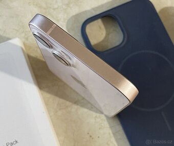 TOP STAV - Apple Iphone 13 128GB růžový baterie 100% - 12