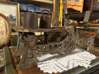 Staré litinové váhy RHEWA kouzlo dávných časů - 12