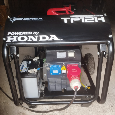 Elektro centrála Honda TP12H AVR s podvozkem - 12
