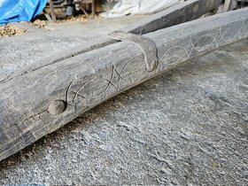 Části historického vozu - starý žebřiňák - 12