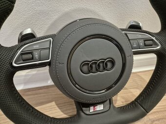 VOLANT AUDI KOŽENÝ MULTIFUNKCNY s AIRBAGOM + PADLA - 12