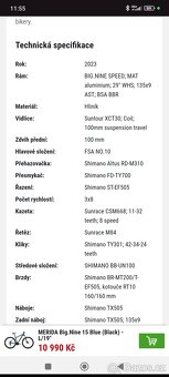 Prodám kolo Merida - 12