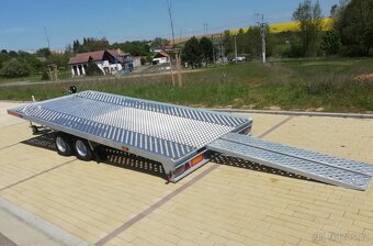 Sklopka hydraulika, ALU plocha 450x210cm, 2700/680kg, výbava - 12
