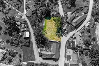 Stavební pozemek 1290 m2  s inž. sítěmi, Lodhéřov, JH - 12