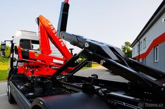 MERCEDES 1622 NOVÝ HÁKOVÝ NOSIČ KONTEJNERŮ HYDRAULICKÁ RUKA - 12