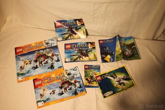LEGO Chima 70143 + návody, kartičky, minifigurky a příslušen - 12