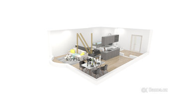 Pronájem, byt 1+1, 56 m², Denisovo nábřeží - 12